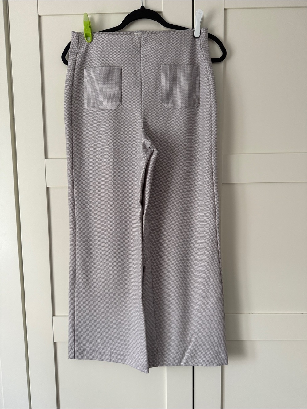 Jules & Leopold Light Gray Wide Leg Pants